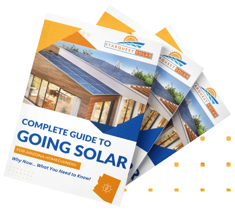 Complete guide to Going Solar for Arizona homeowners brochure image